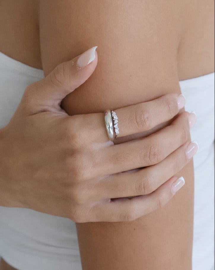 Rendezvous ring - silver