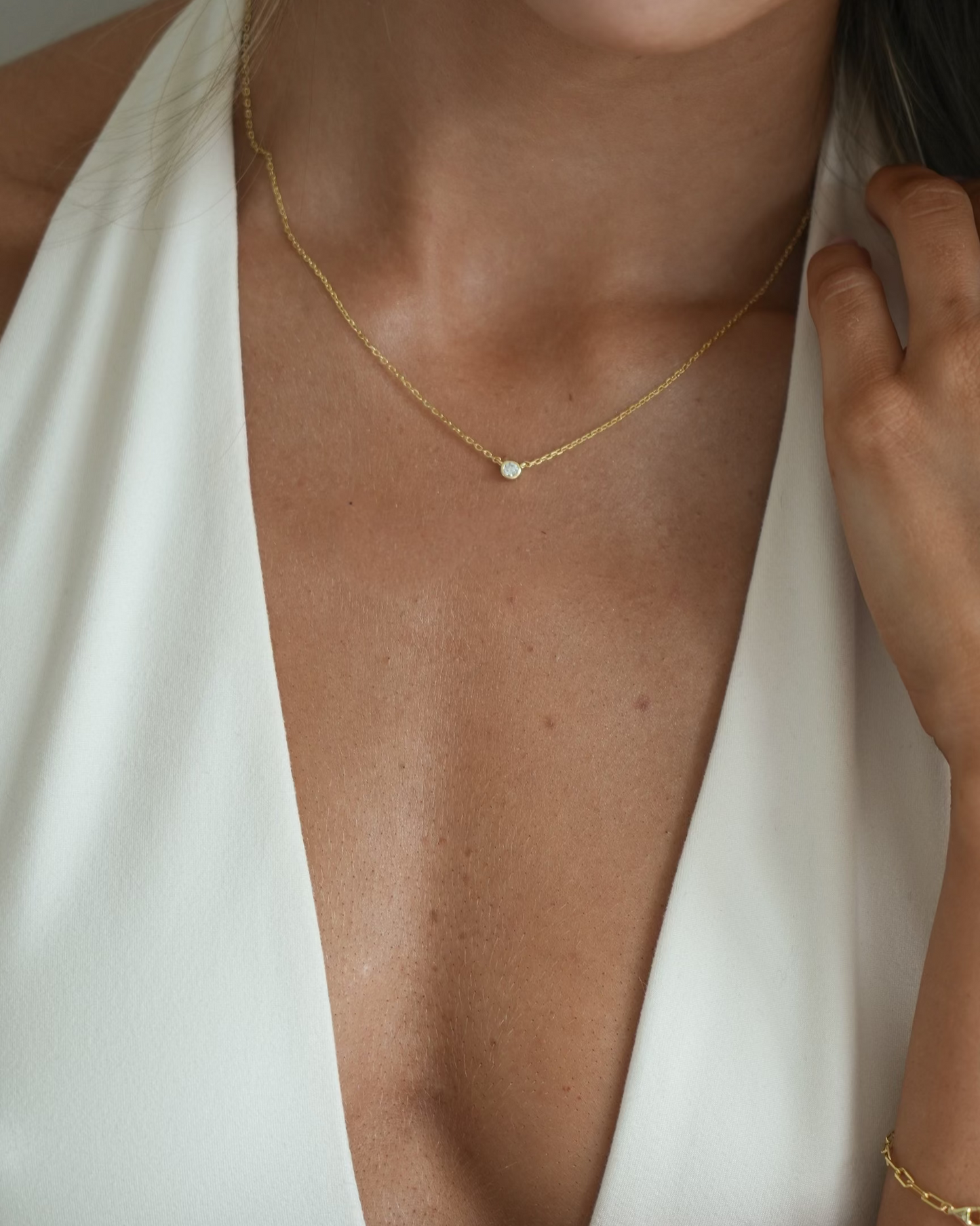 Classic necklace - gold