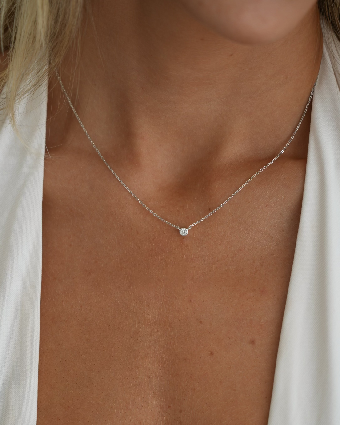 Classic necklace - silver
