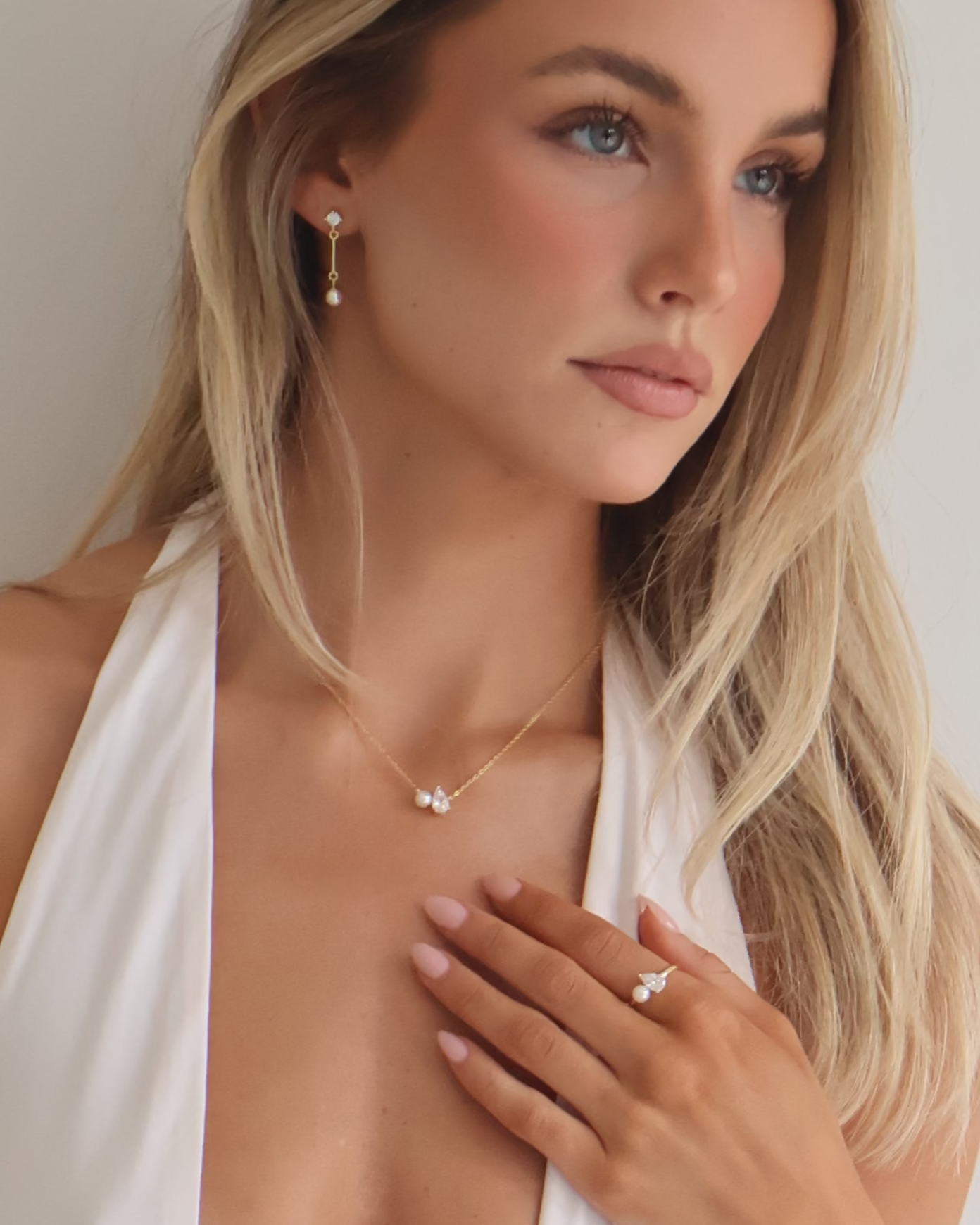 Cherish earrings - gold
