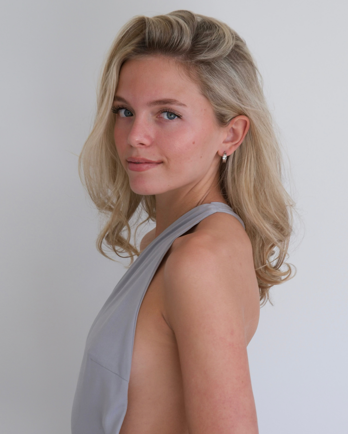 Classic small hoops - silver