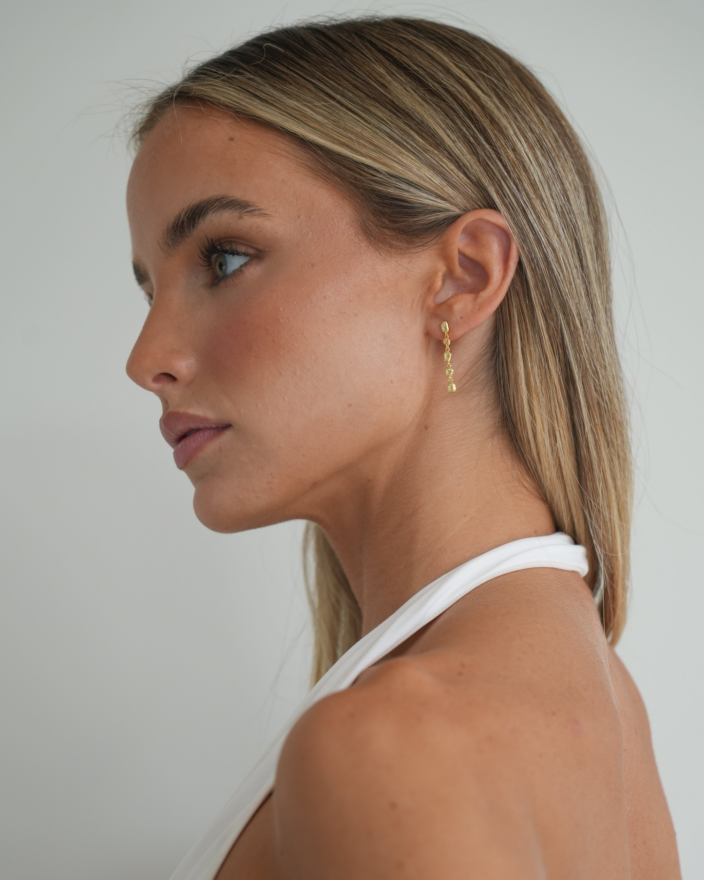 Soirée earrings - gold