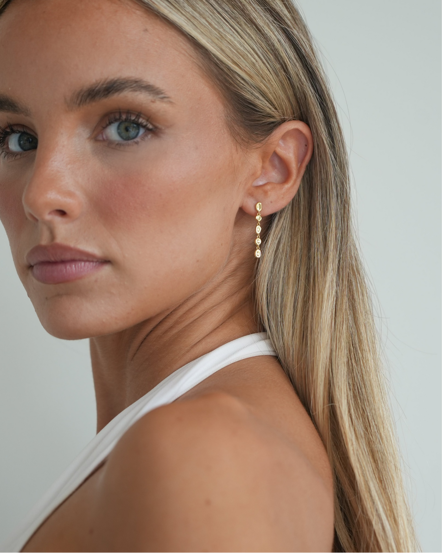 Soirée earrings - gold