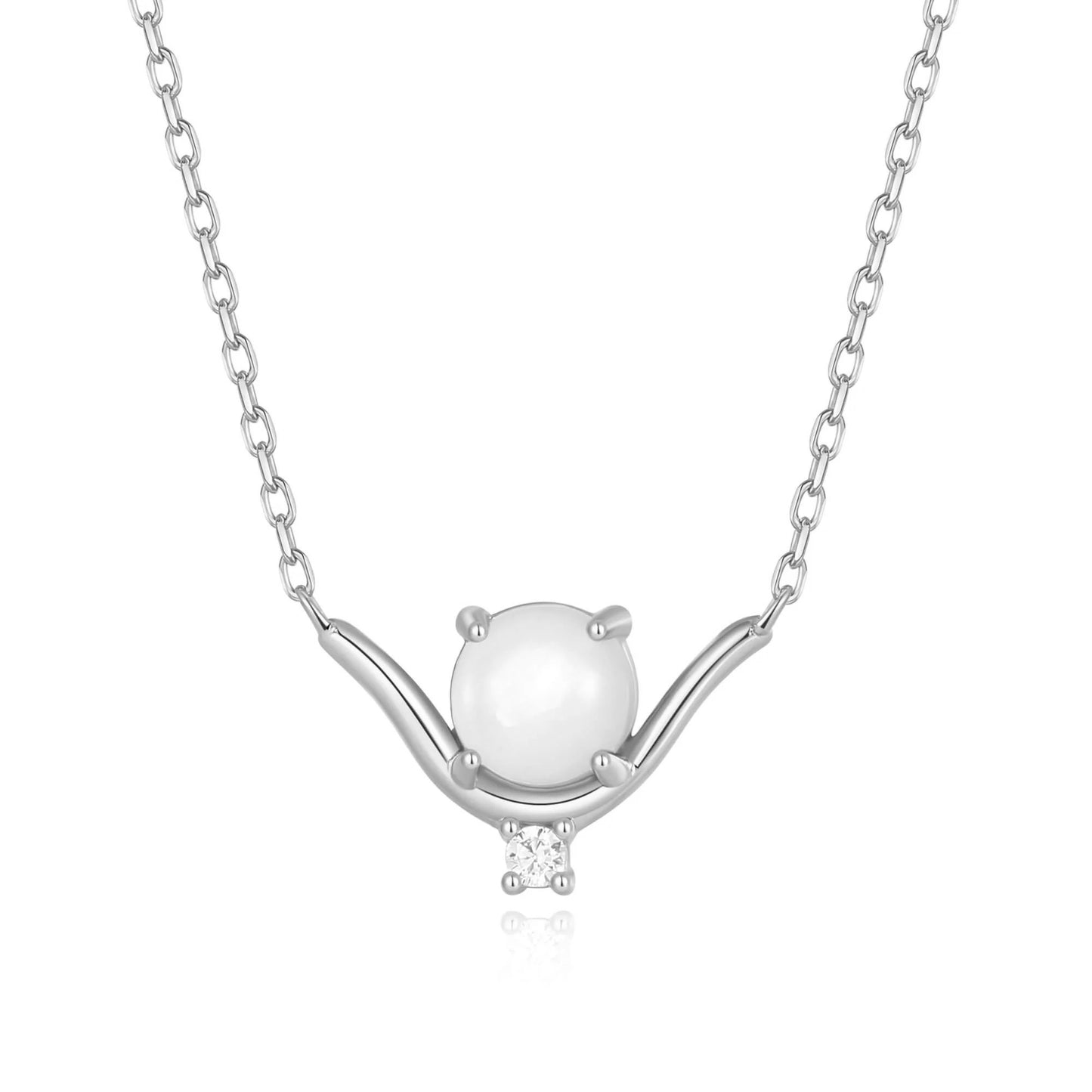 Kate necklace - silver