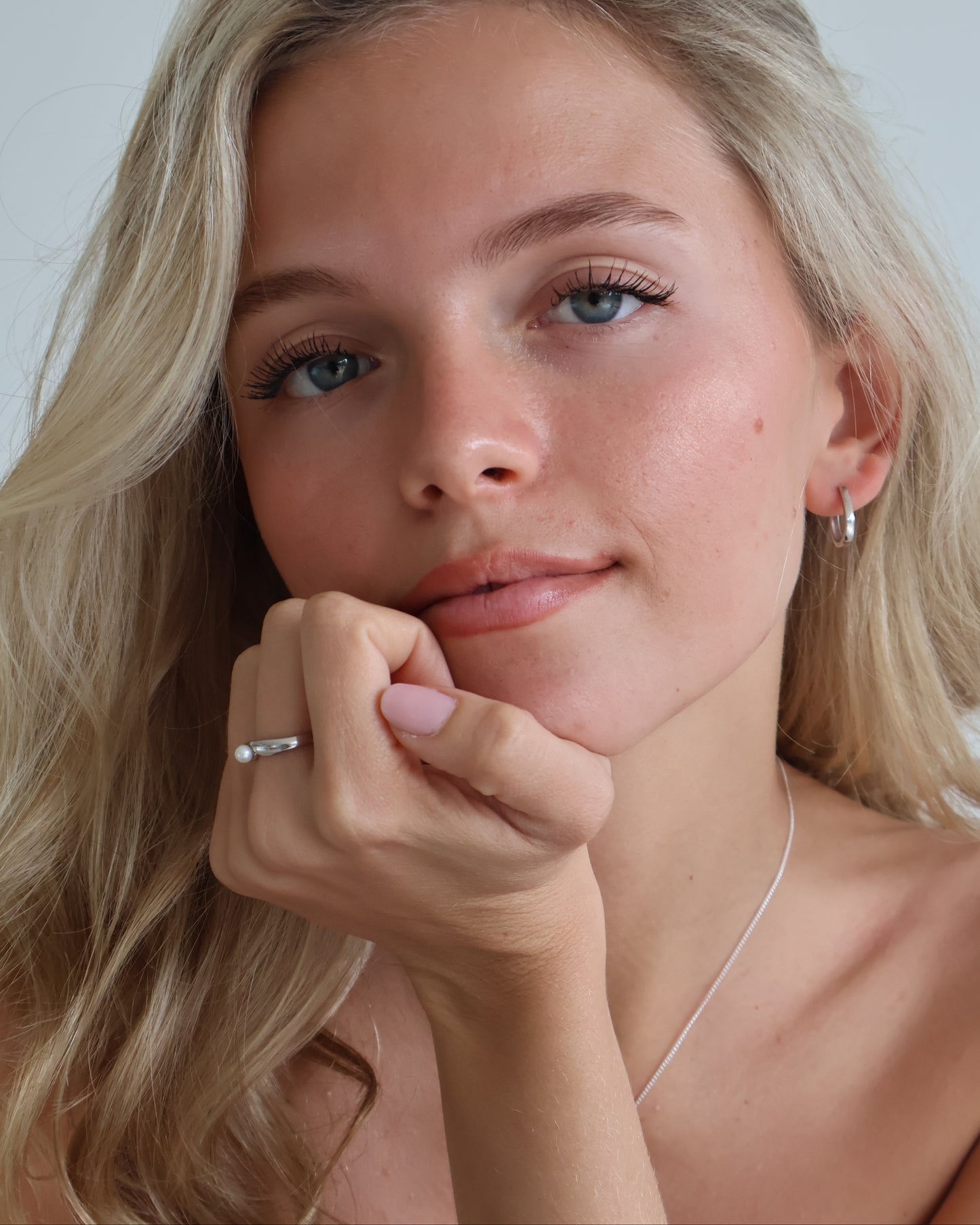 Classic earrings - silver