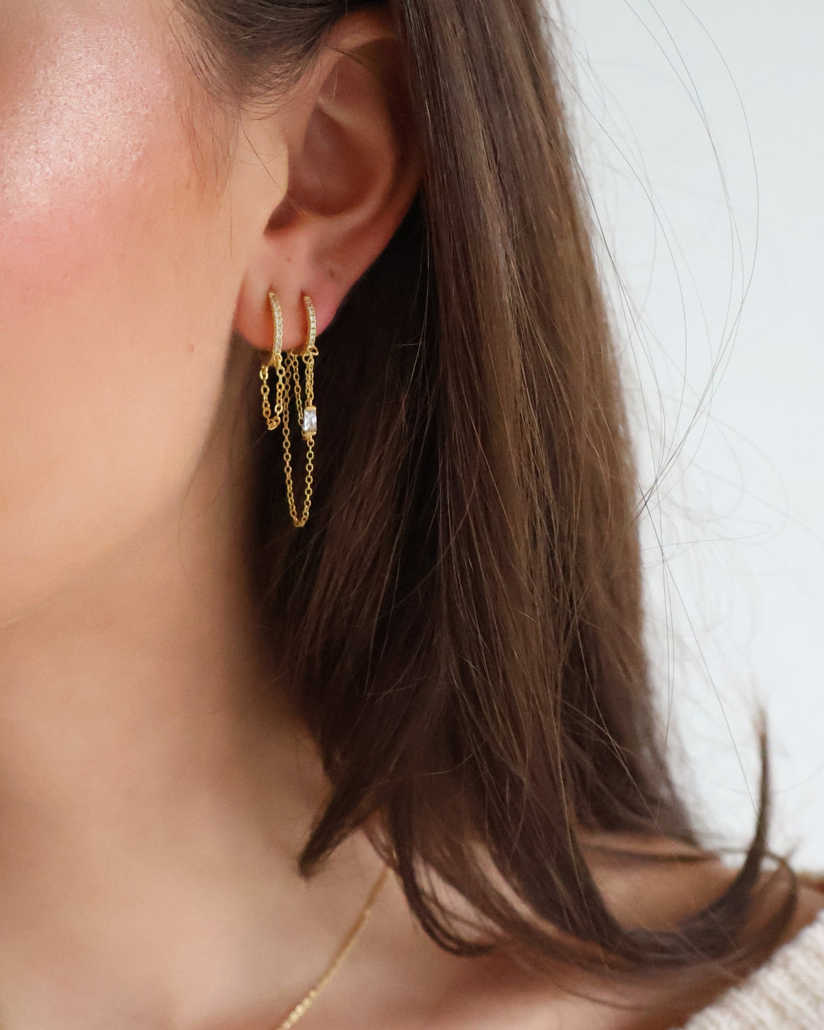 Capri earrings - gold