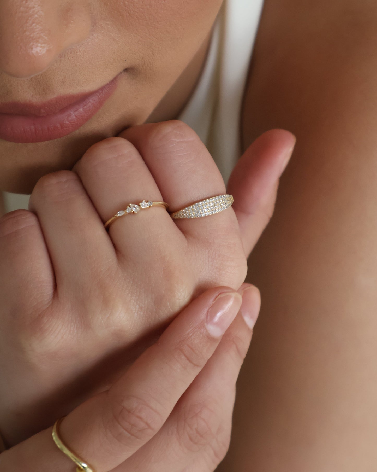 Luna ring - gold