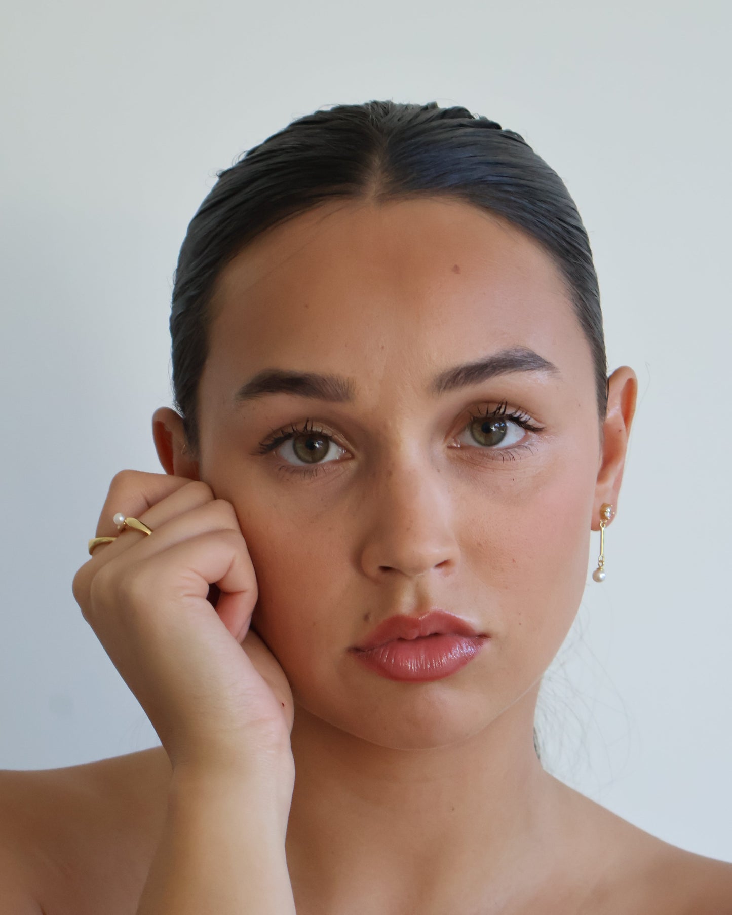 Cherish earrings - gold