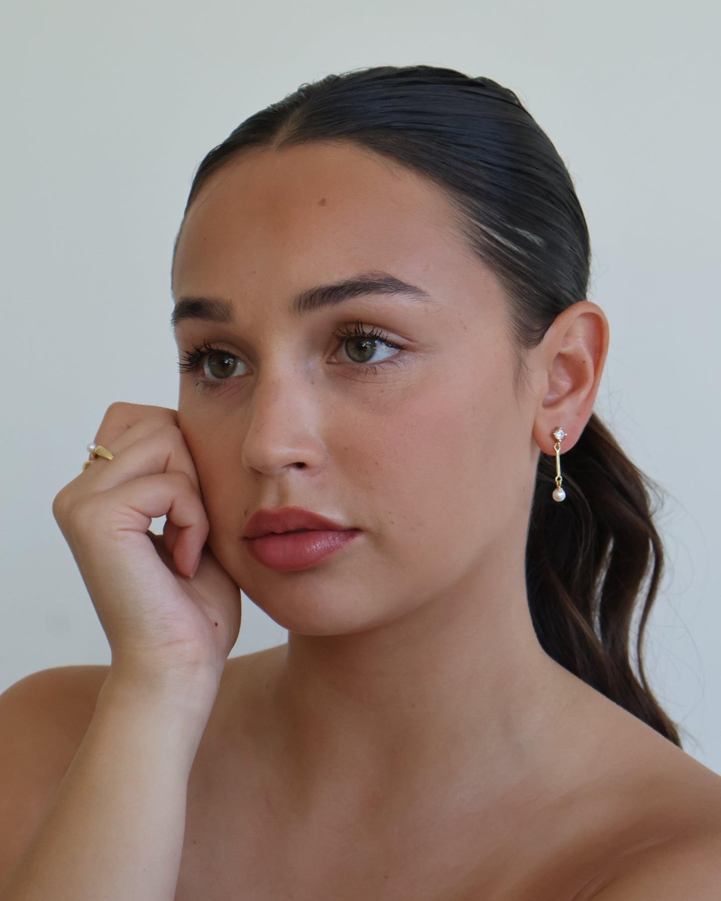 Cherish earrings - gold