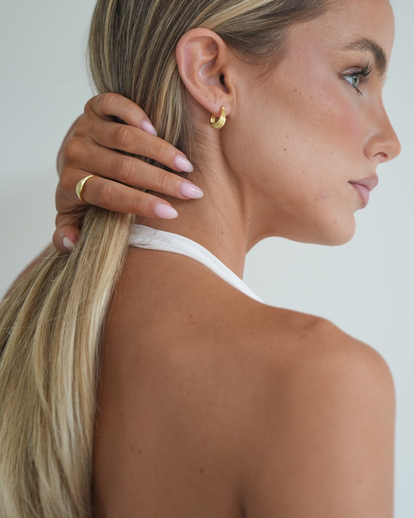 Affair earrings - gold