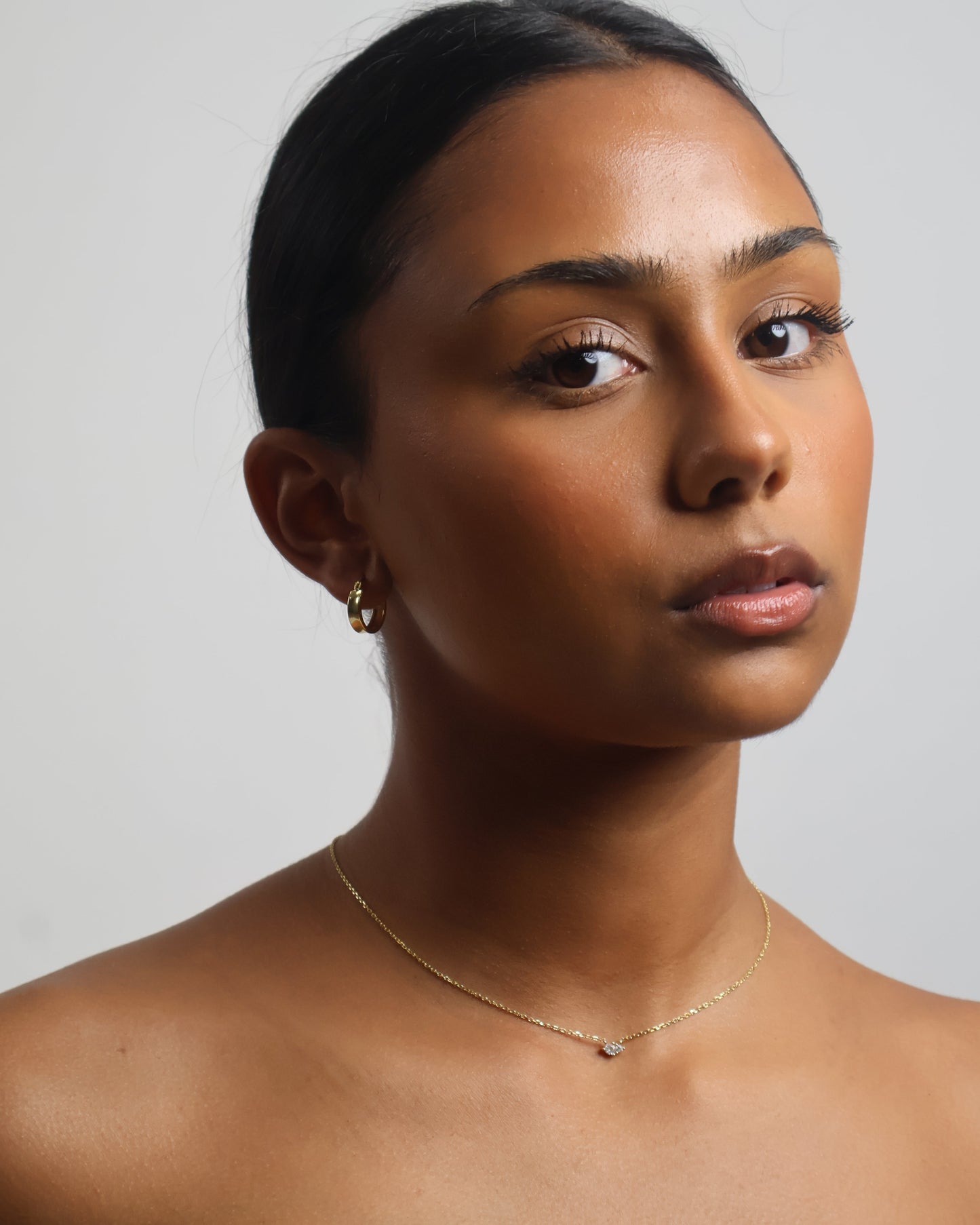 Classic small hoops - gold