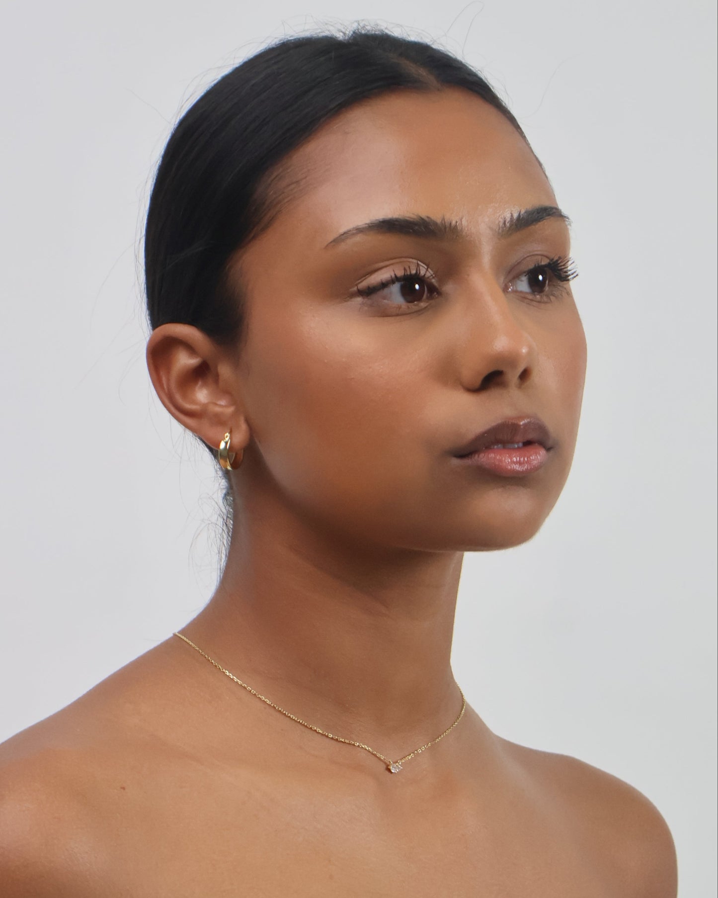 Classic small hoops - gold