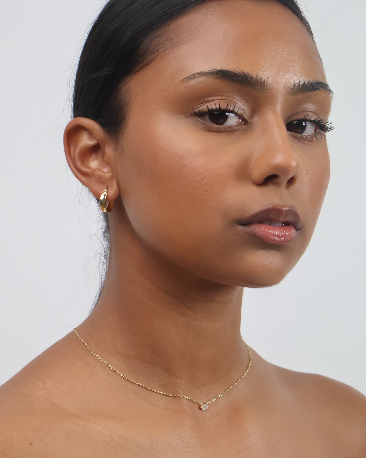 Classic small hoops - gold