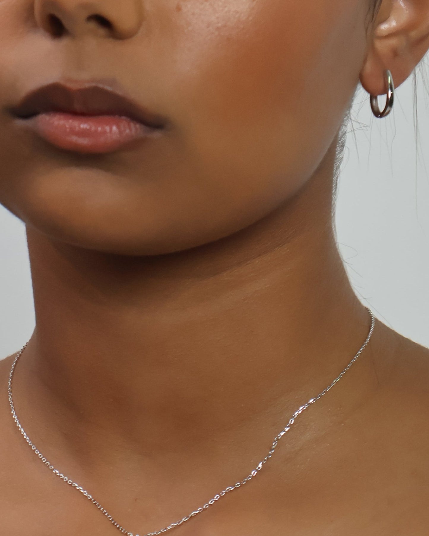 Classic earrings - silver