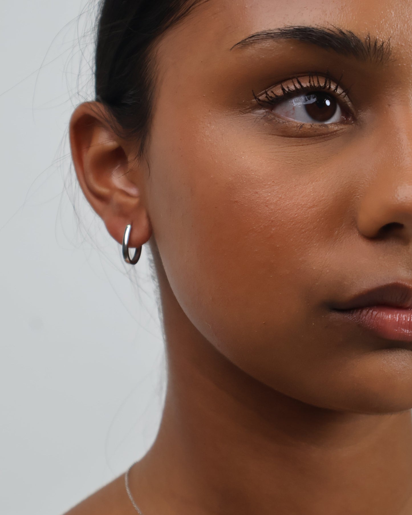 Classic earrings - silver