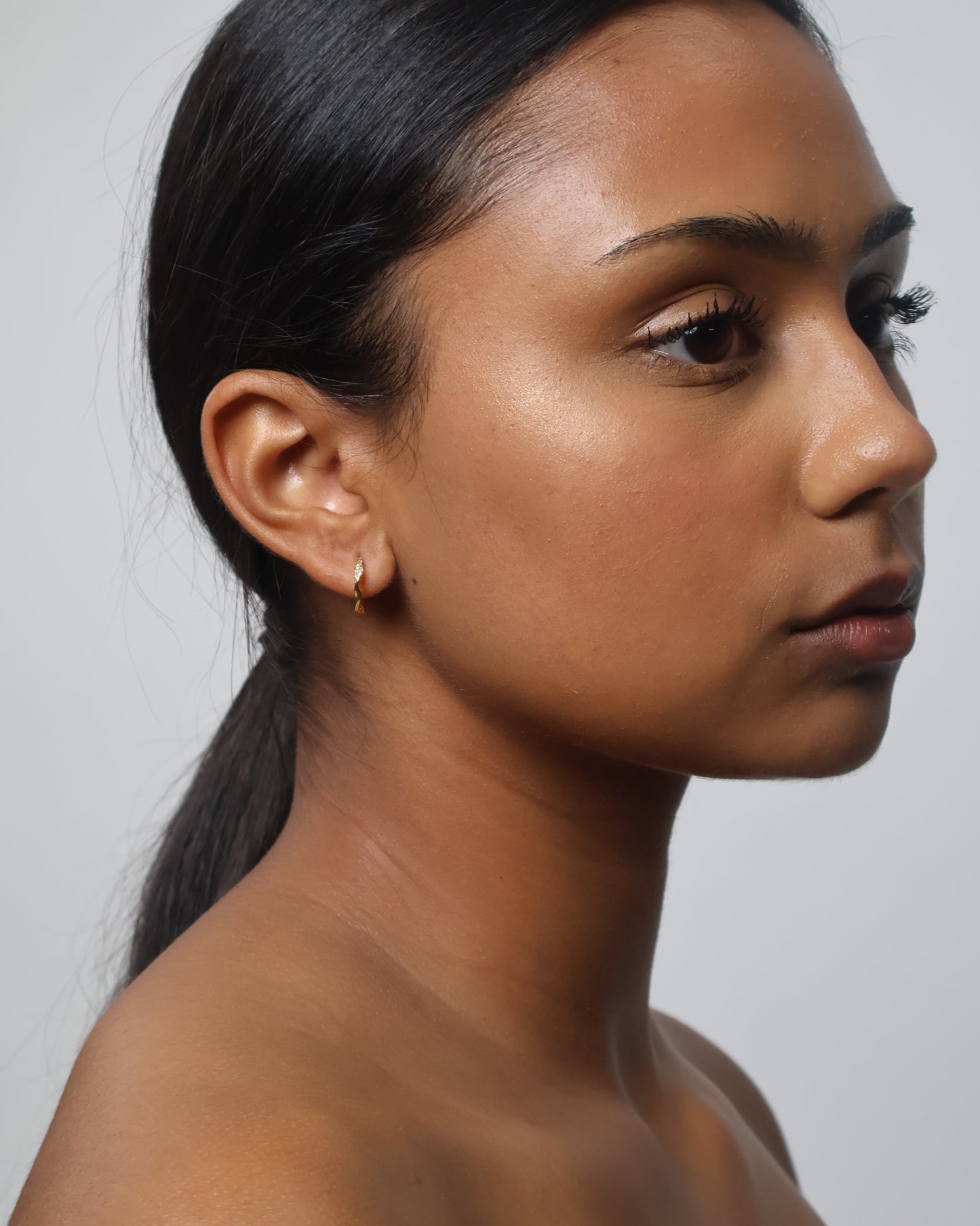 Amour earrings - gold