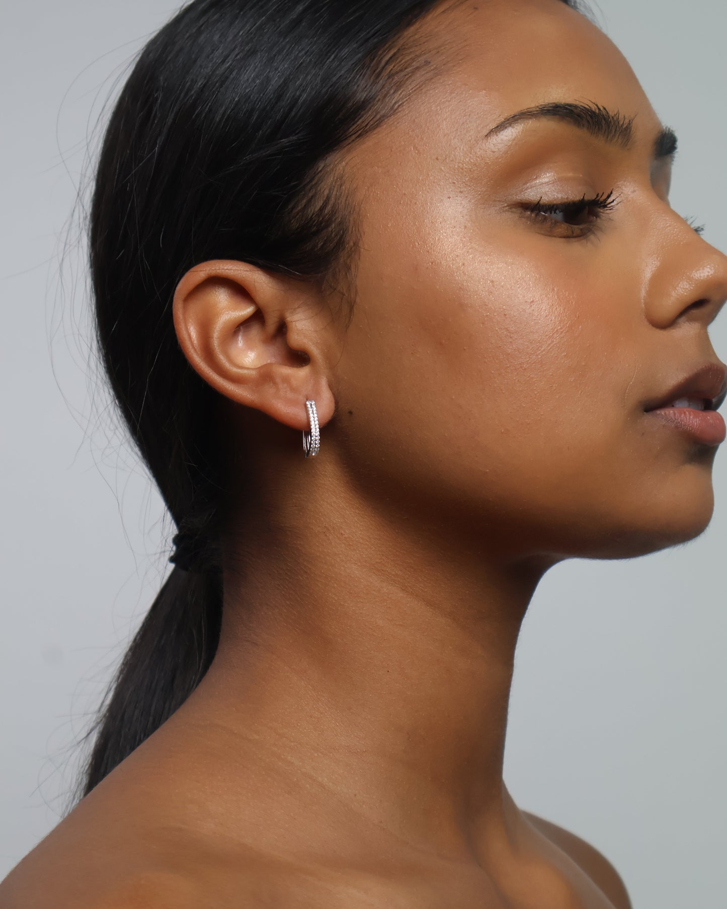 Elysees earrings - silver