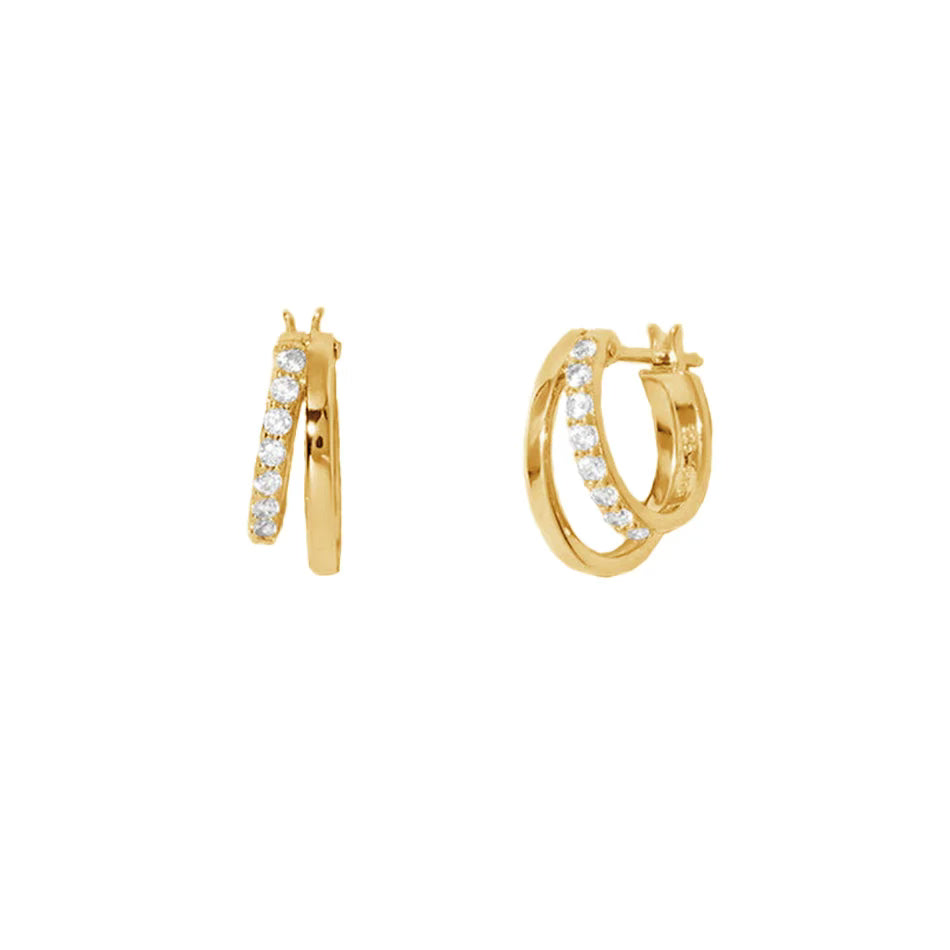 Monaco earrings - gold