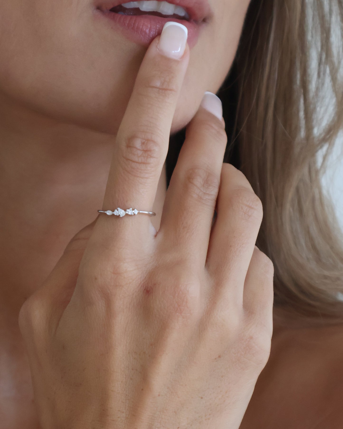 Luna ring - silver