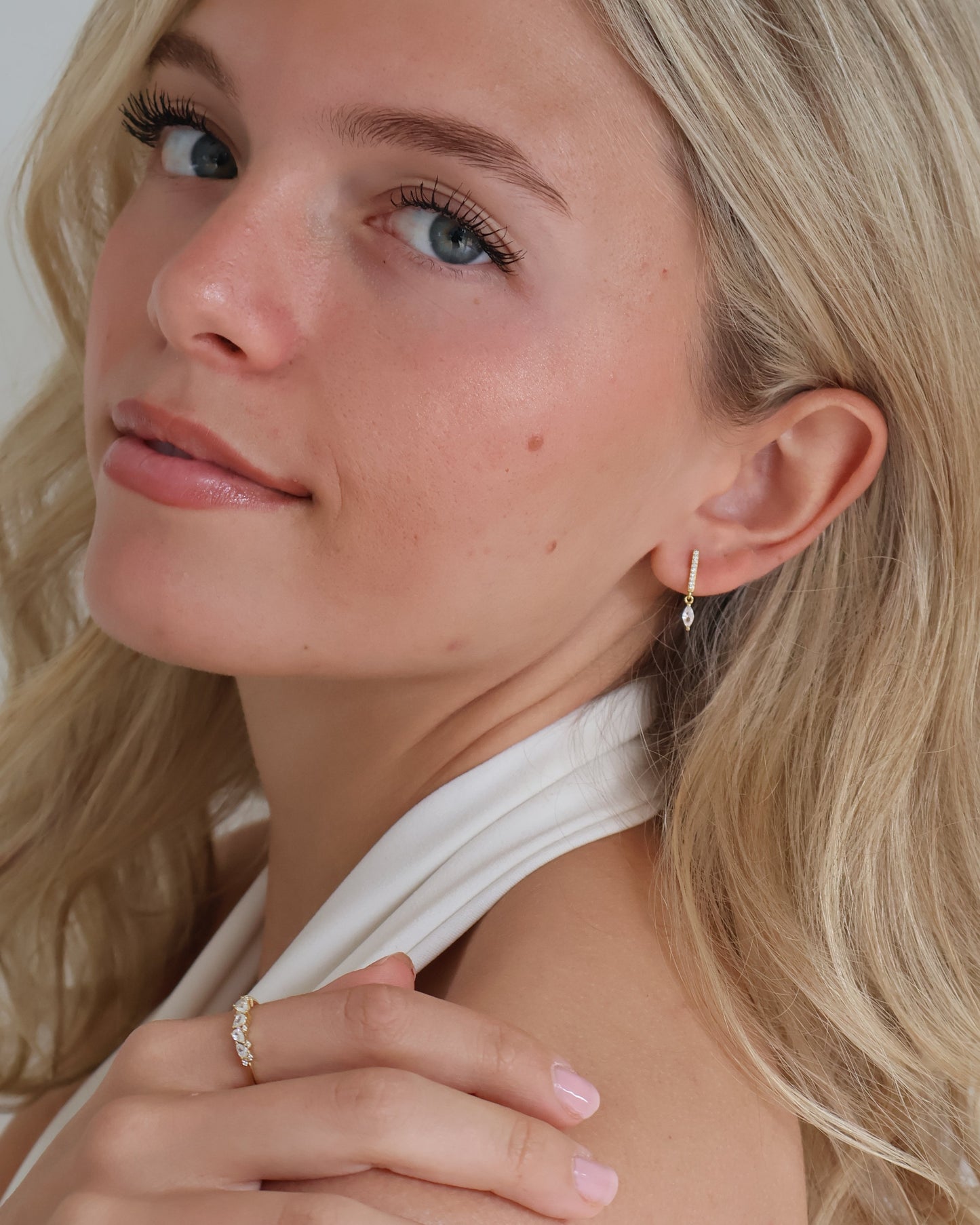 Saint Germain earrings - gold