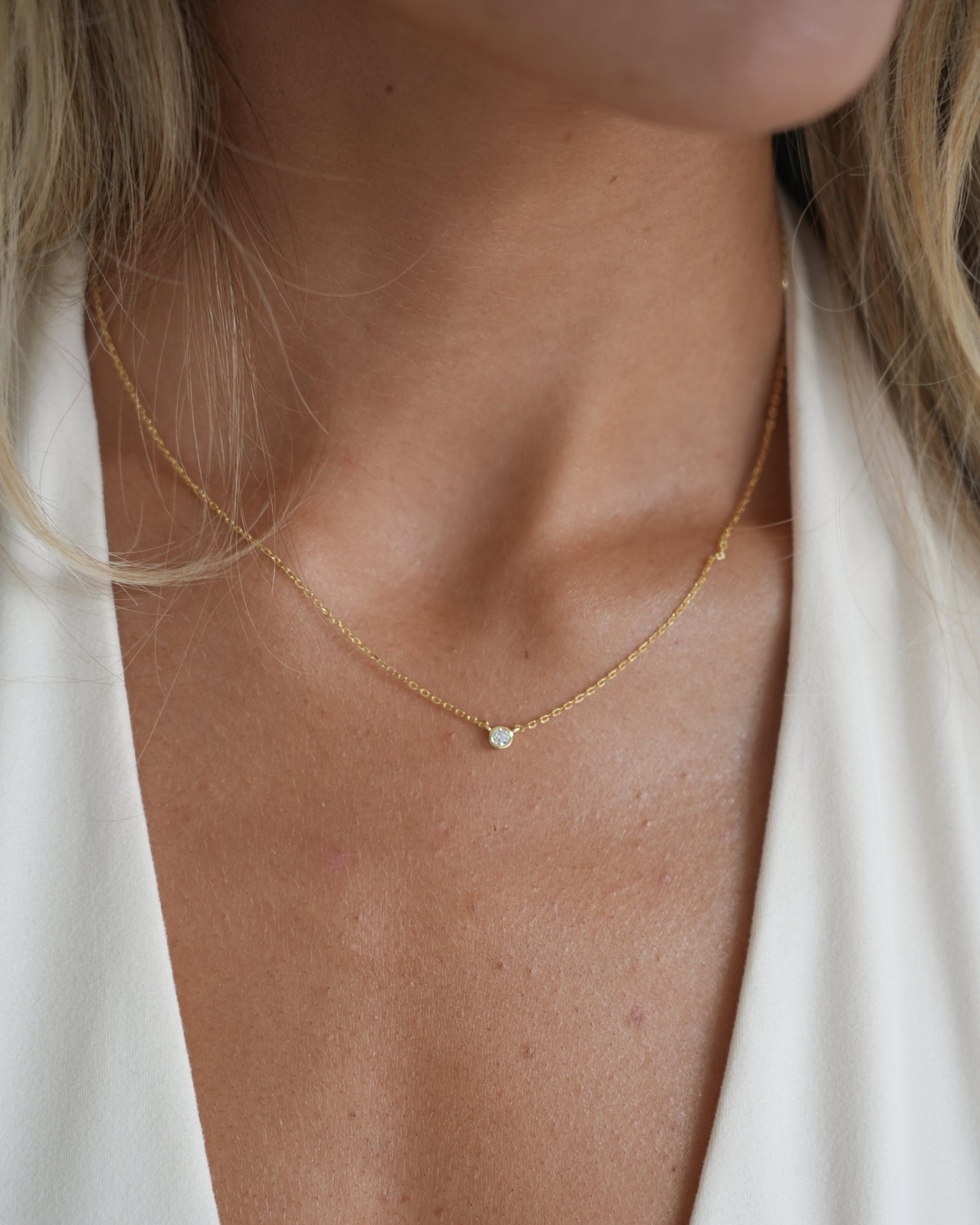 Classic necklace - gold