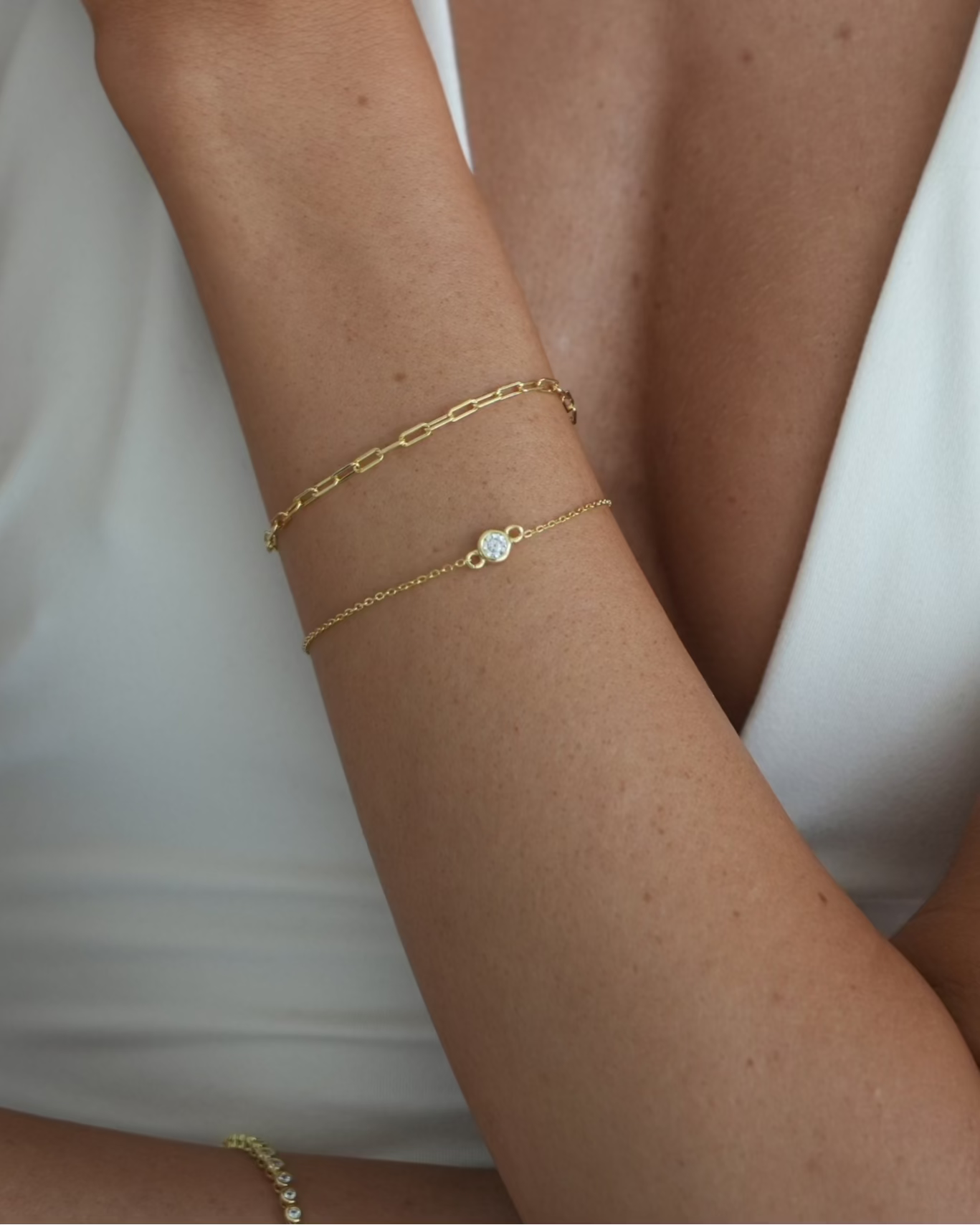 Belle bracelet - gold