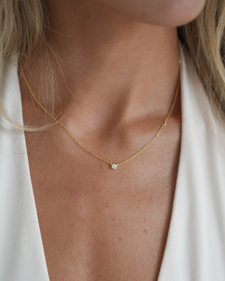 Classic necklace - gold