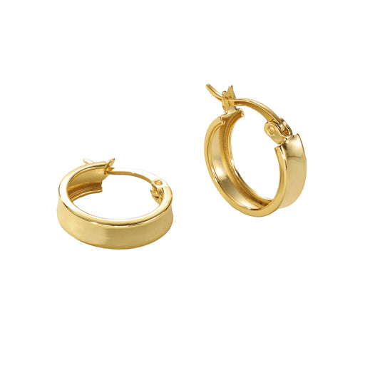 Classic small hoops - gold