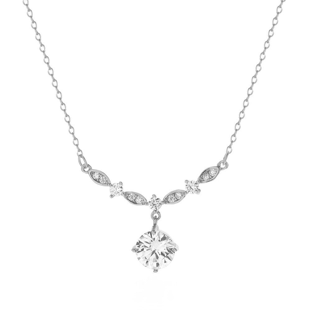 Aurelia necklace - silver