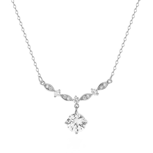 Aurelia necklace - silver