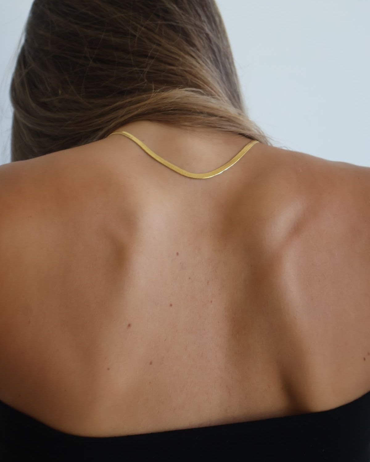 Classic snake necklace
