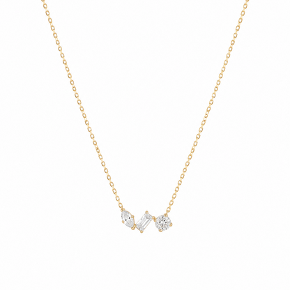 Jasmine necklace - gold