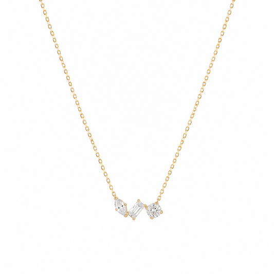 Jasmine necklace - gold