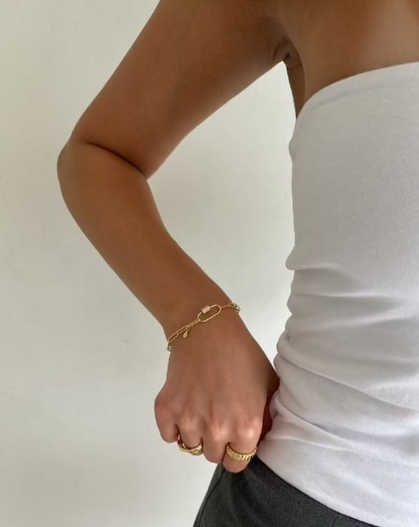 Sunset bracelet - gold