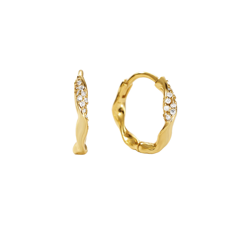 Amour earrings - gold