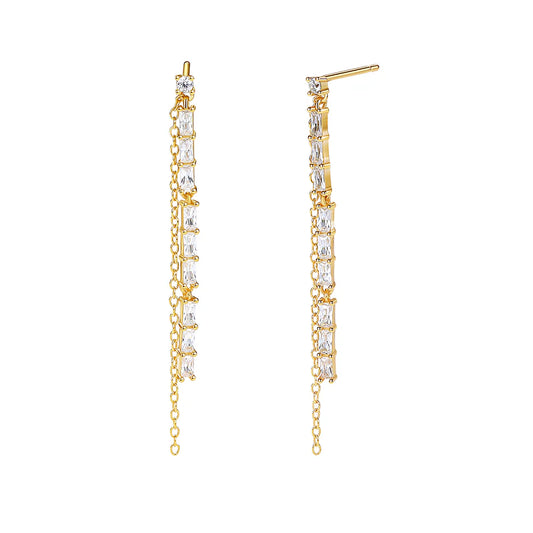 Gala earrings - gold