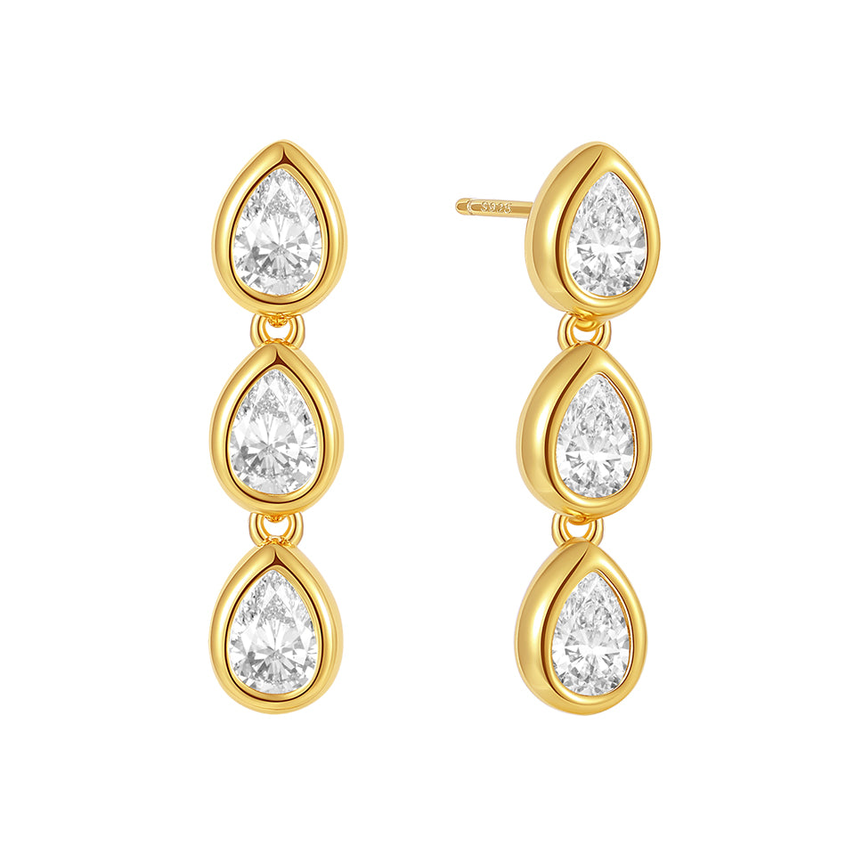 Ivana earrings - gold