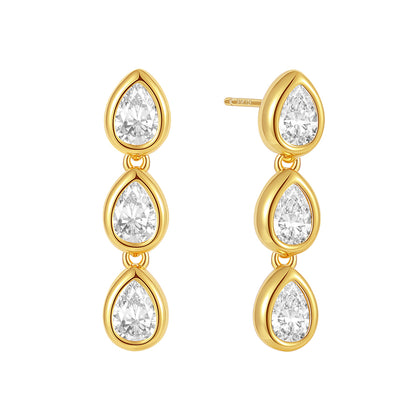 Ivana earrings - gold