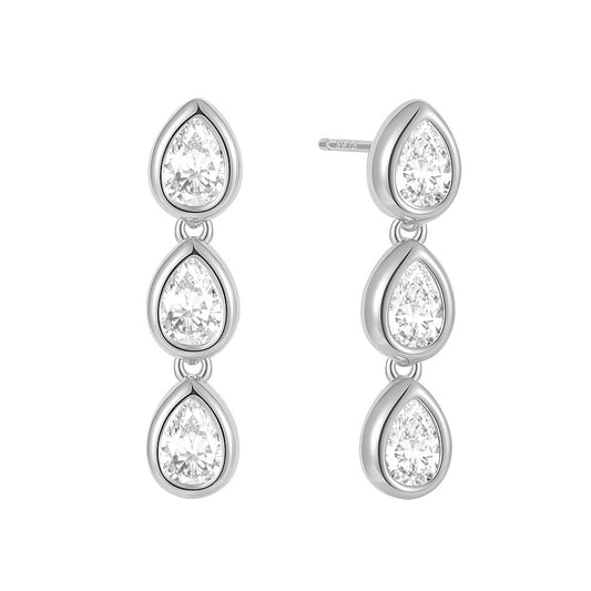 Ivana earrings - silver