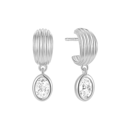 Cherie earrings - silver