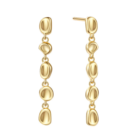 Soirée earrings - gold