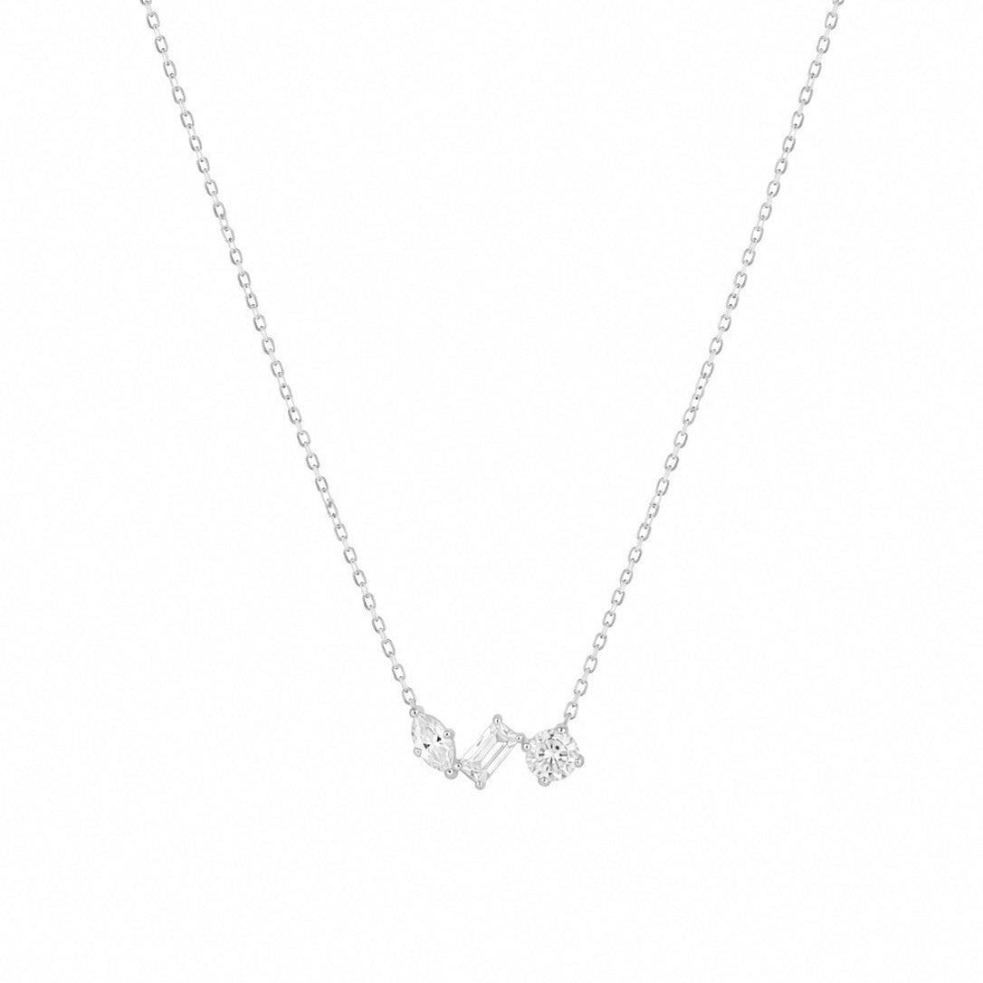 Jasmine necklace - silver