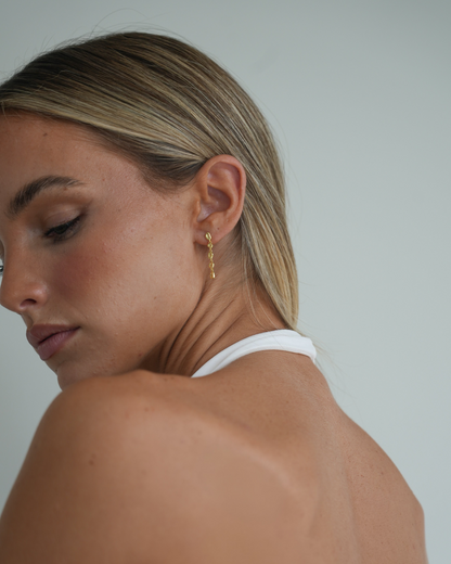Soirée earrings - gold