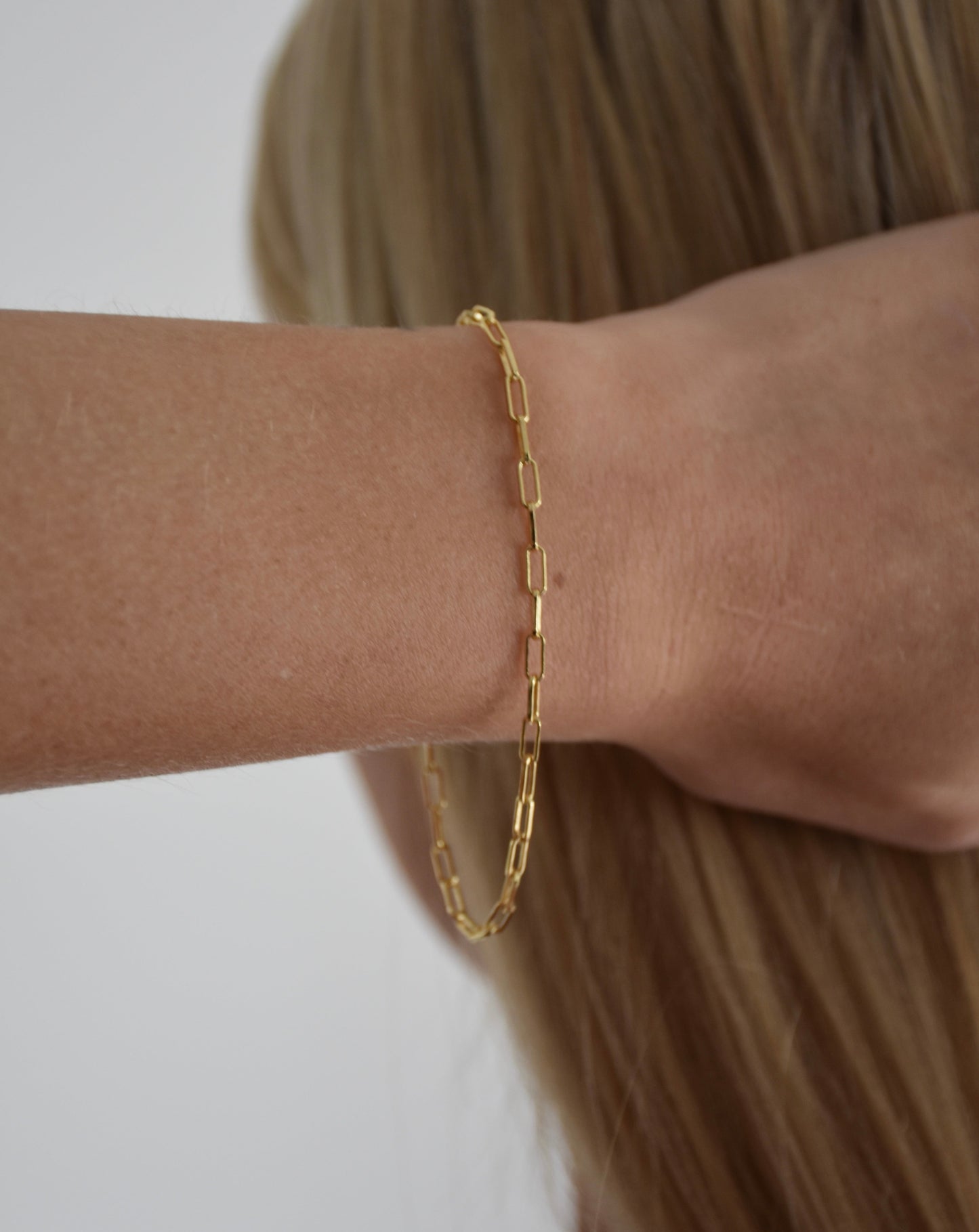 Classic chain bracelet - gold