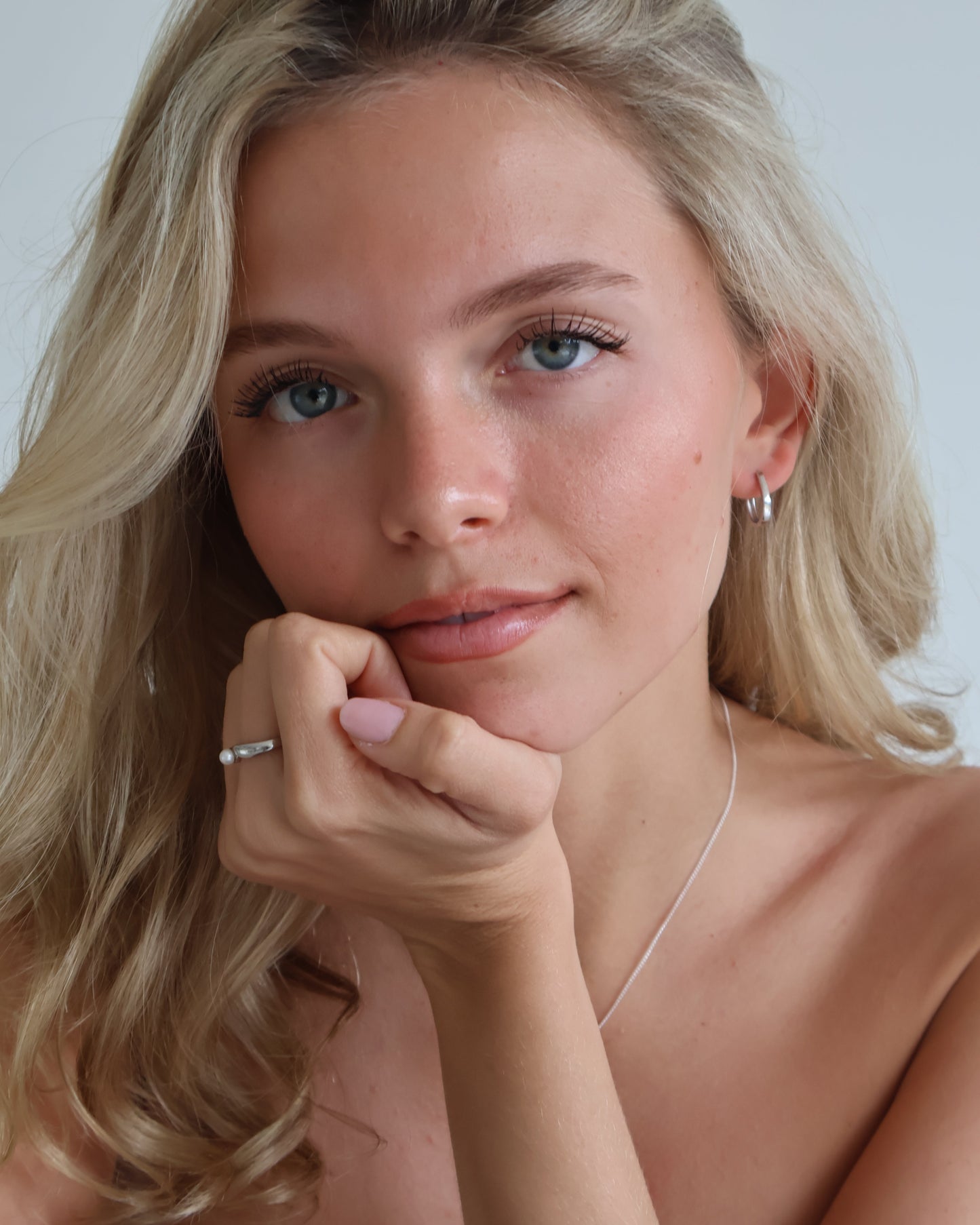 Classic earrings - silver