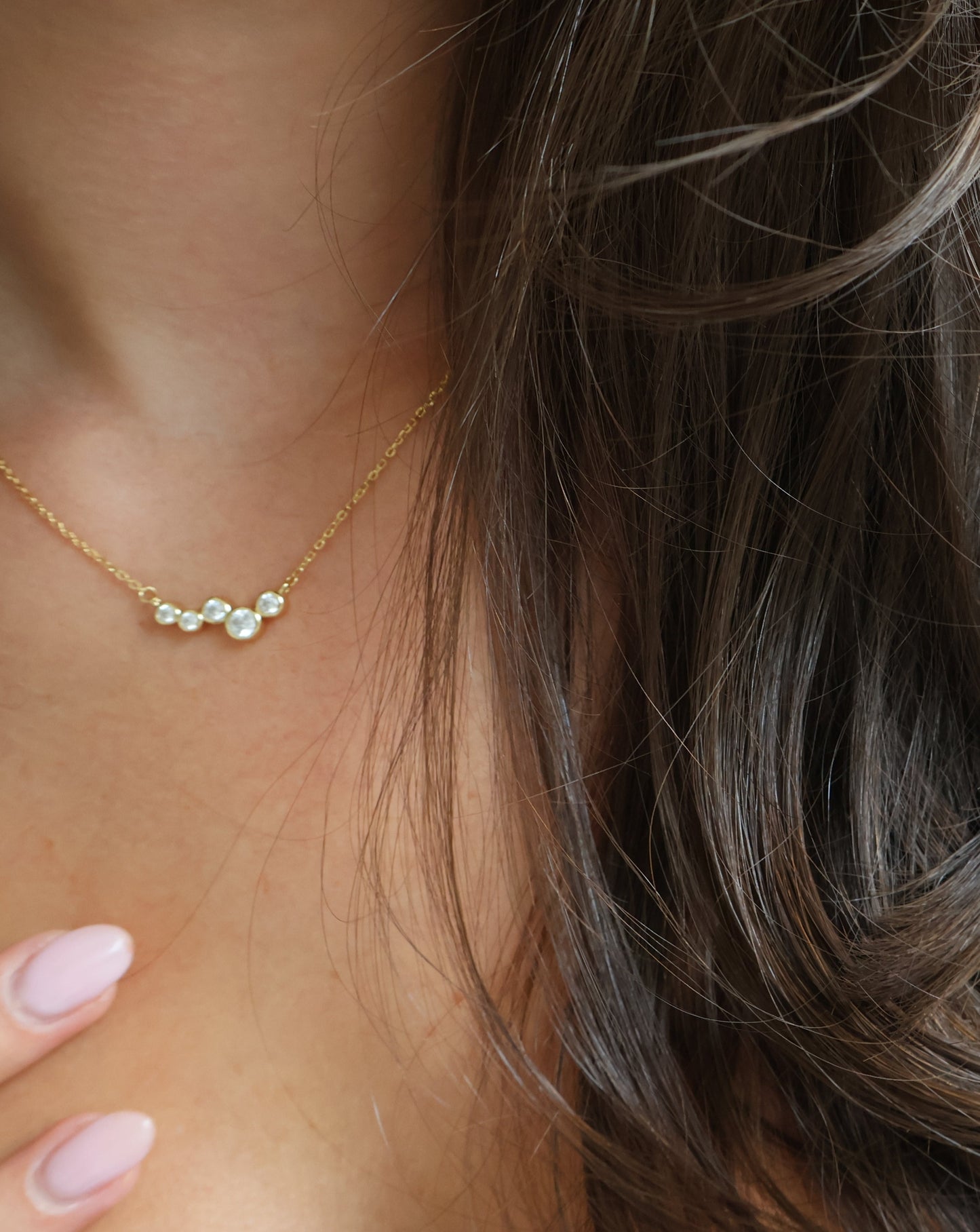 Ash necklace - gold