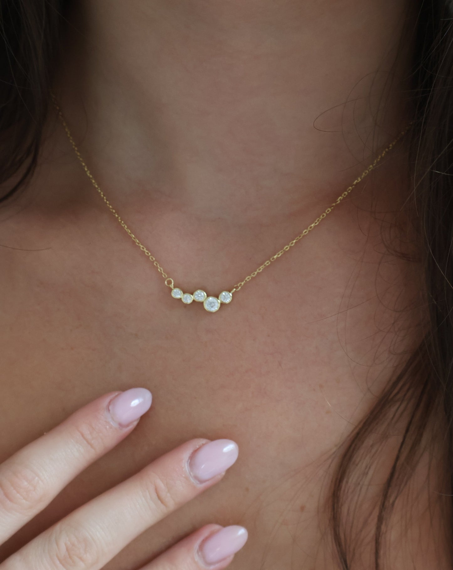 Ash necklace - gold