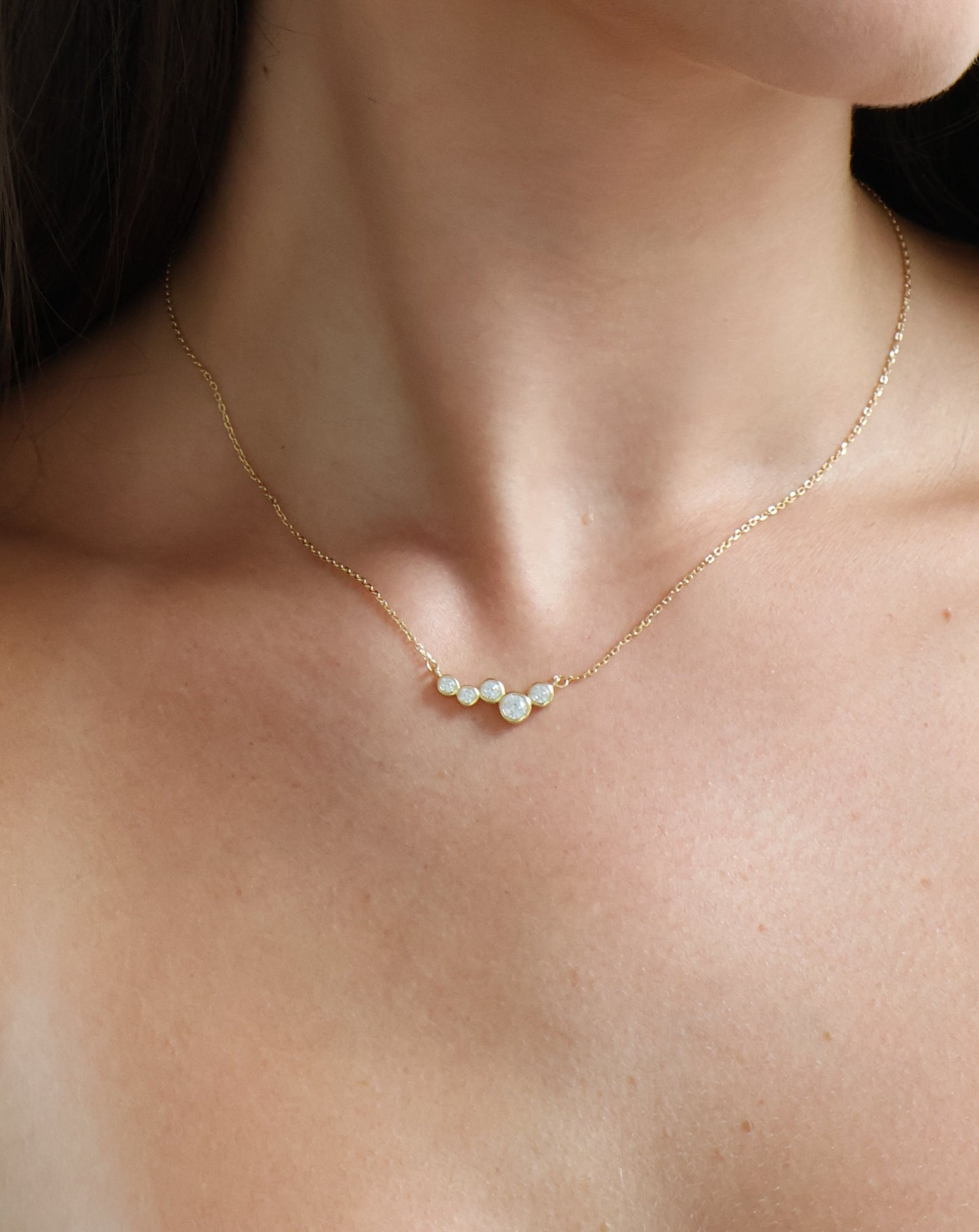 Ash necklace - gold