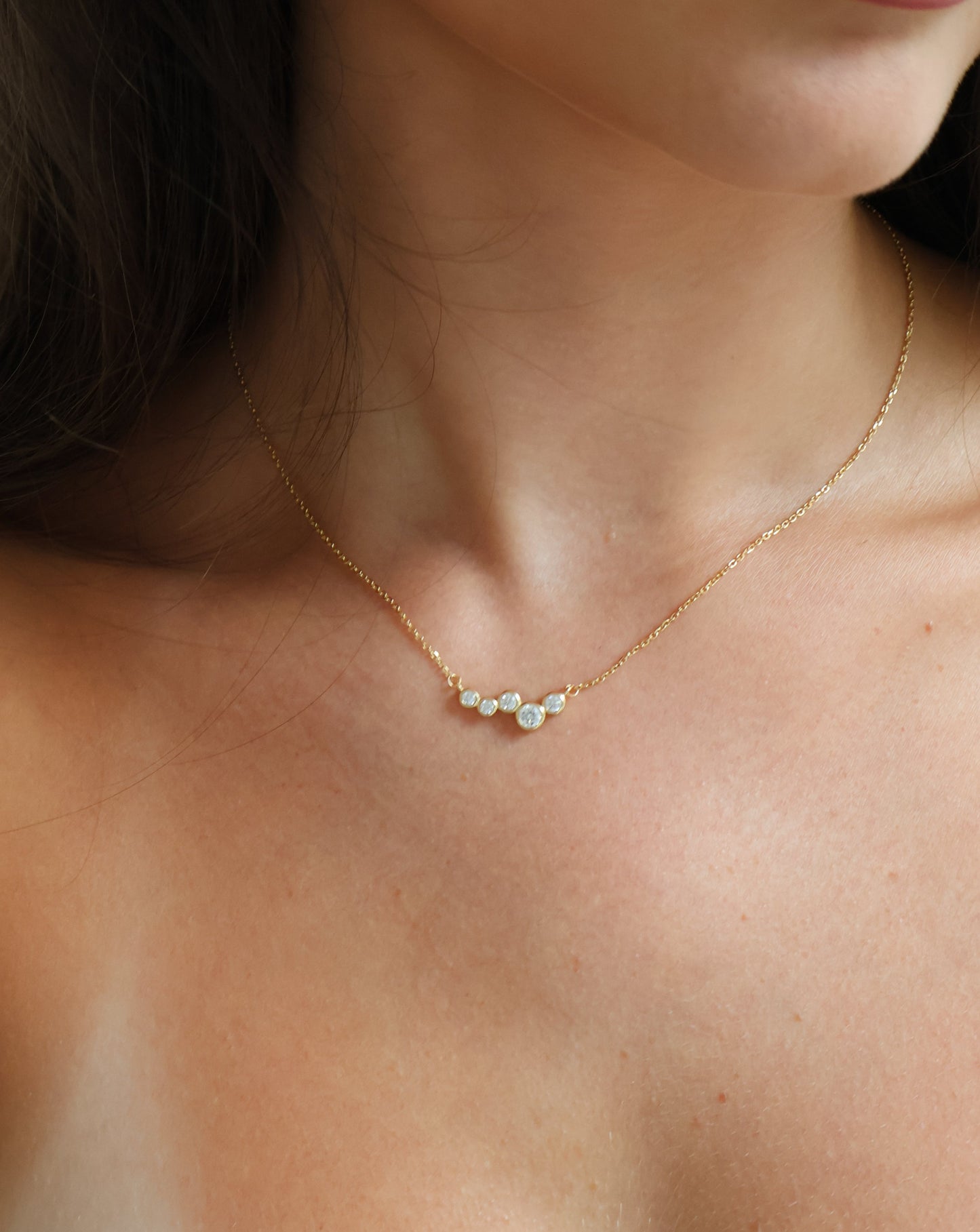 Ash necklace - gold