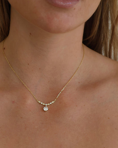 Aurelia necklace - gold